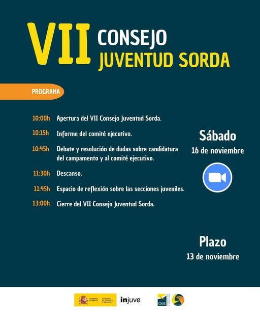 VII CONSEJO DE JUVENTUD SORDA