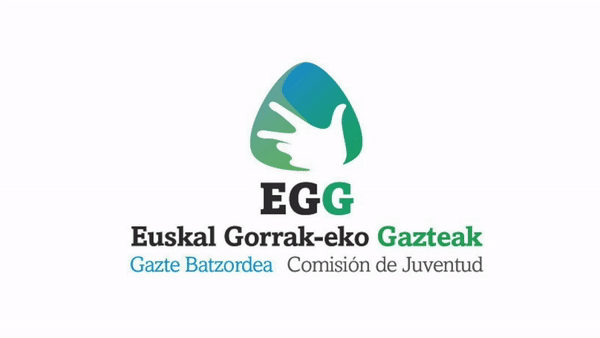 Logotipo de Euskal Gorrak Gazteak